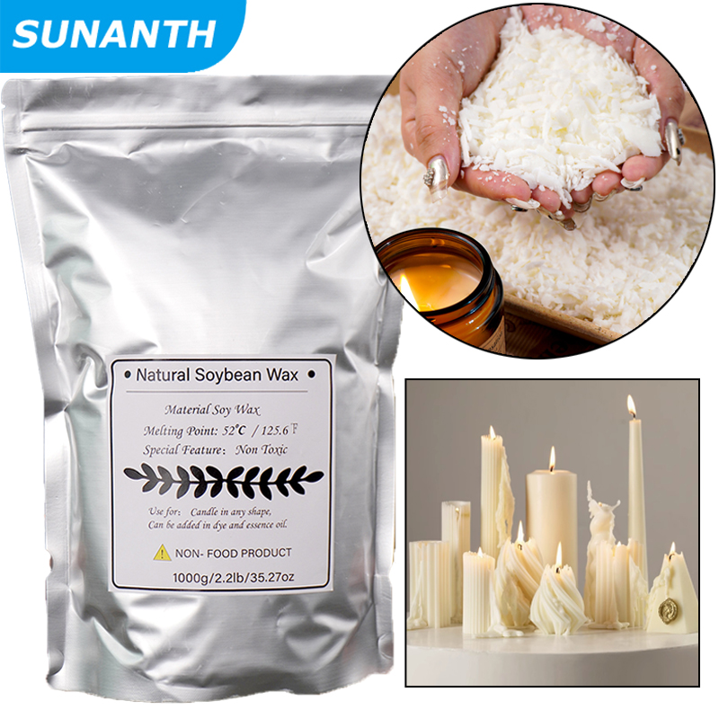 Candle Supplies Bulk - 2026 1kg Cera de Soja Pura,
