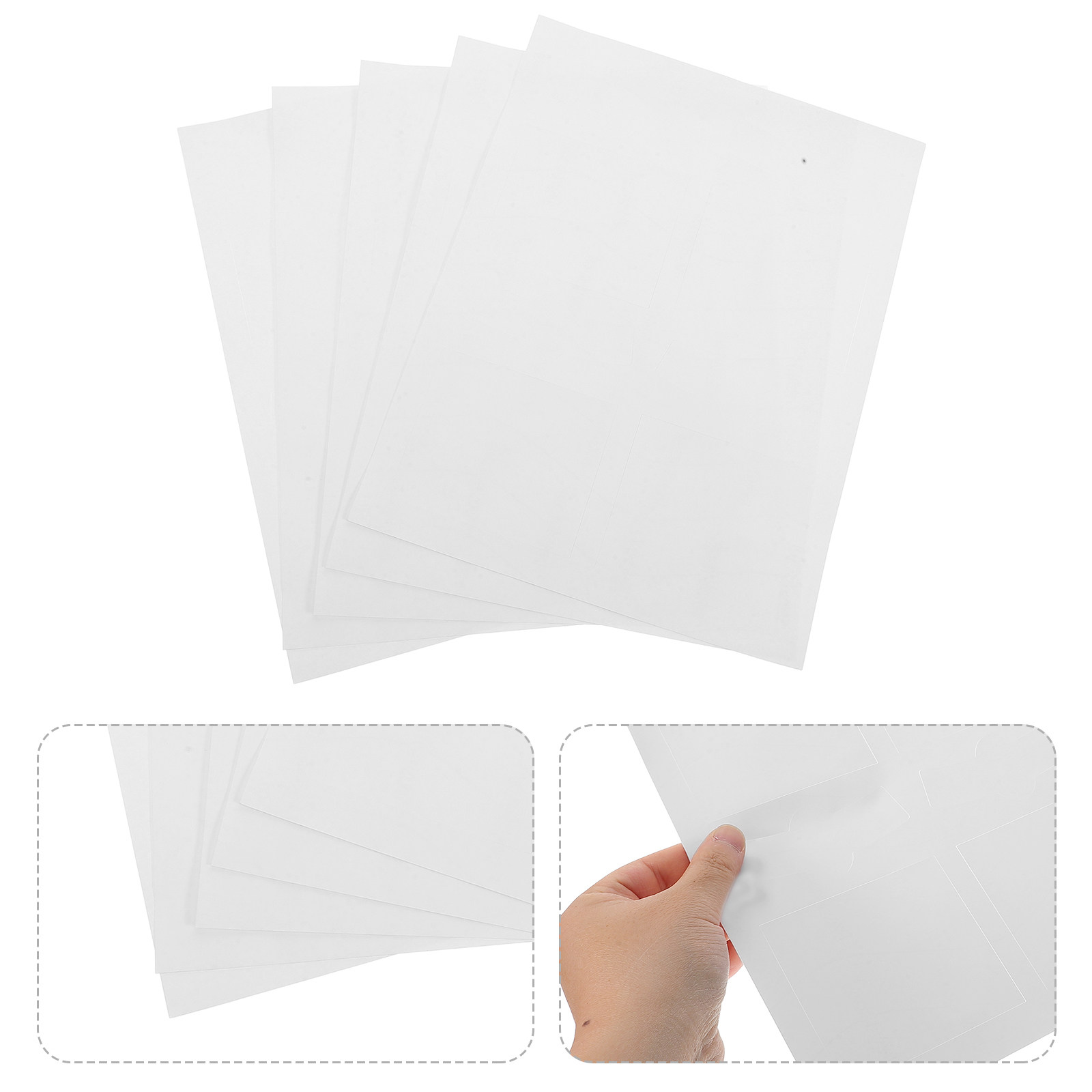 10 Hojas de Etiquetas Adhesiva - Sticker Label Template reseña y precio