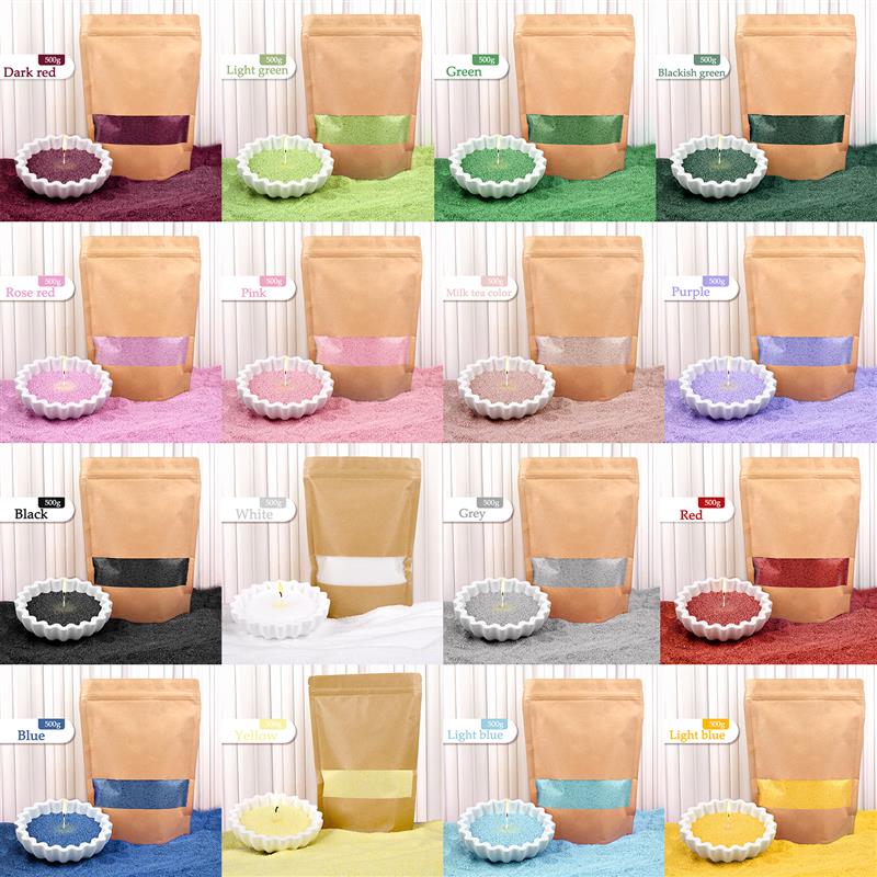 Cera de perla granular colorid - Candle Supplies Bulk reseña y precio