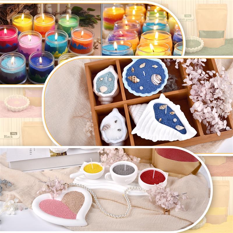 Cera de perla granular colorid - Candle Supplies Bulk reseña y precio