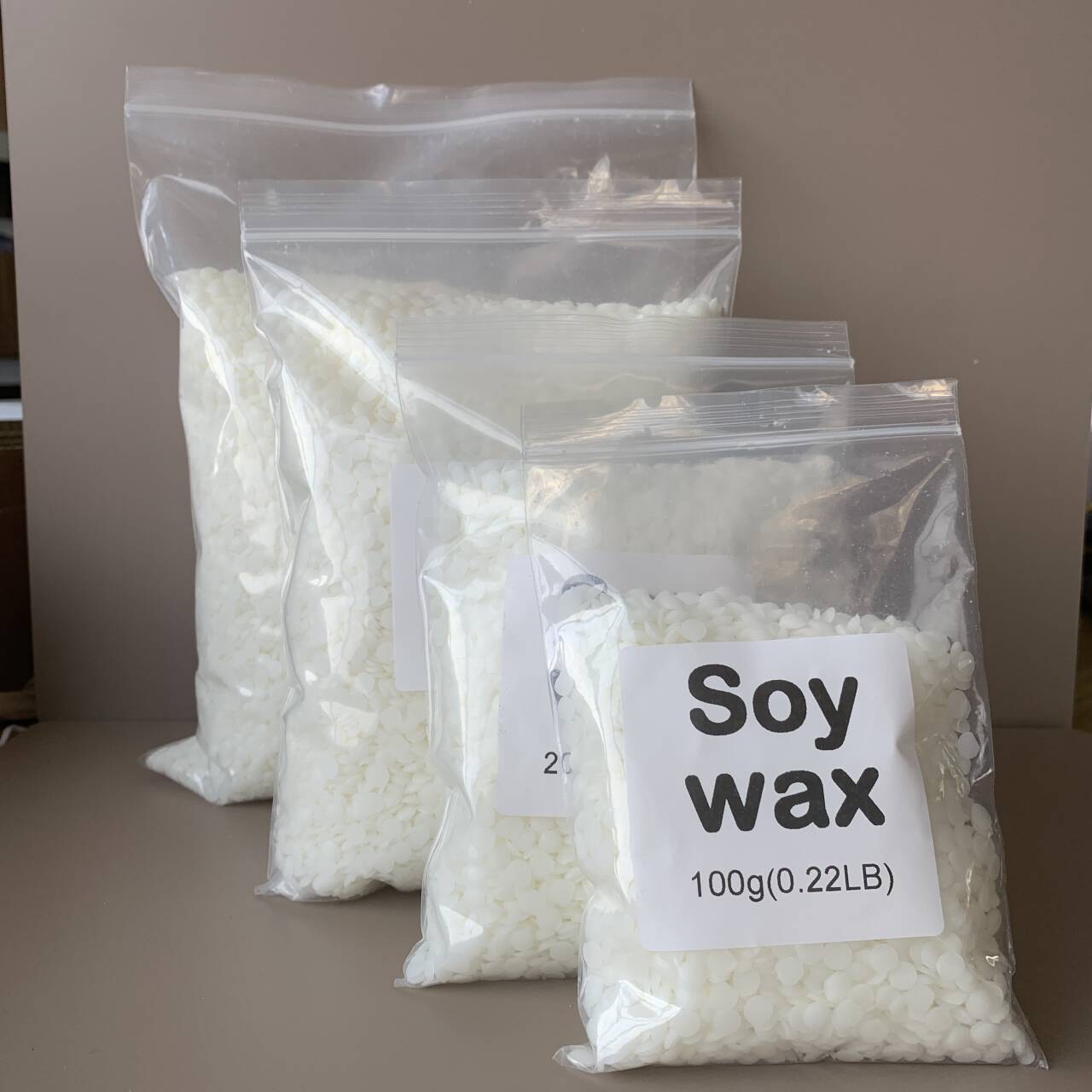 50g-1000g 100% cera de soja na - Candle Supplies Bulk reseña y precio