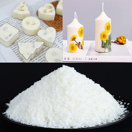 250g/500g cera de soja Natural - Candle Supplies Bulk reseña y precio