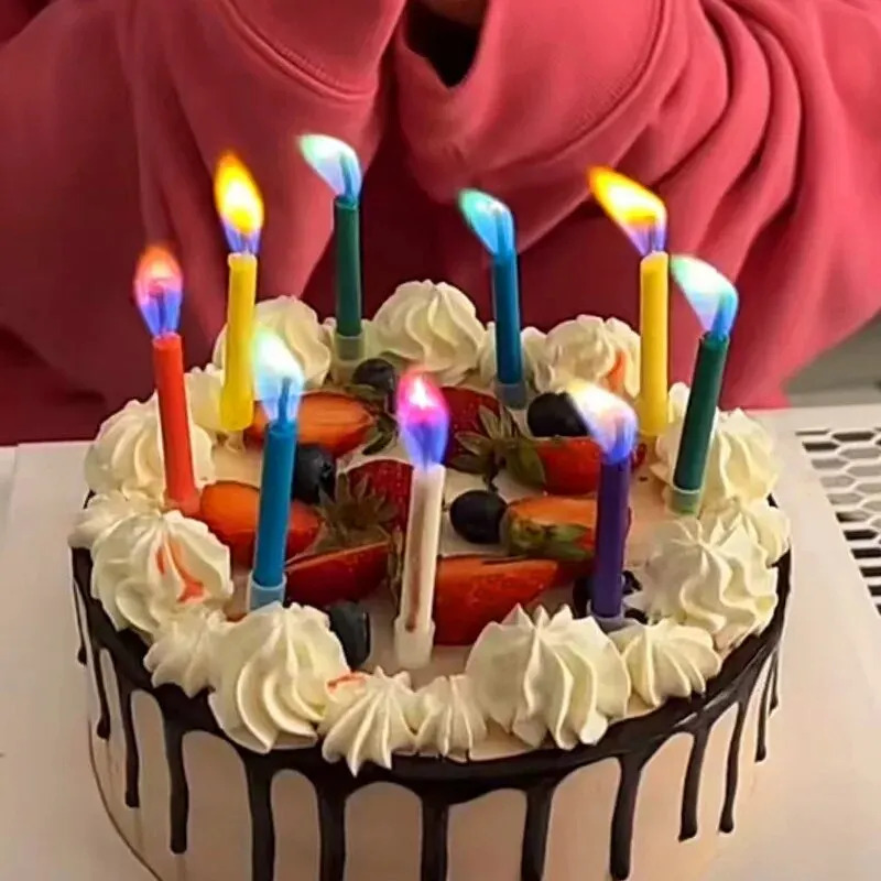 Velas de llama coloridas multi - Candle Supplies Bulk reseña y precio