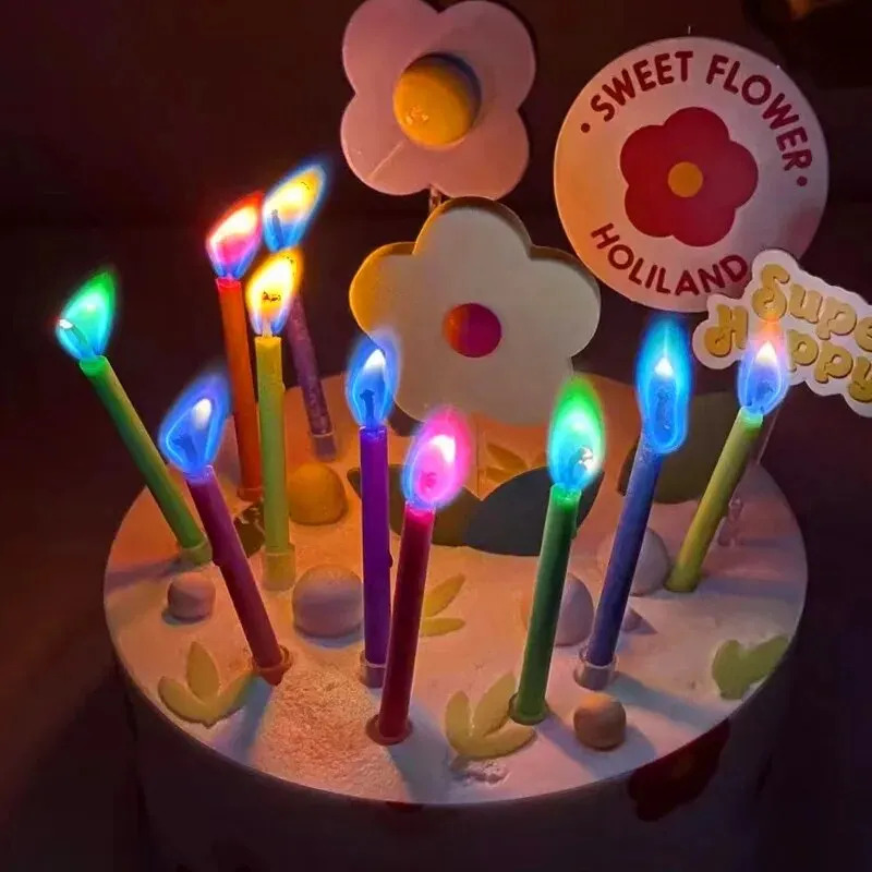 Velas de llama coloridas multi - Candle Supplies Bulk reseña y precio