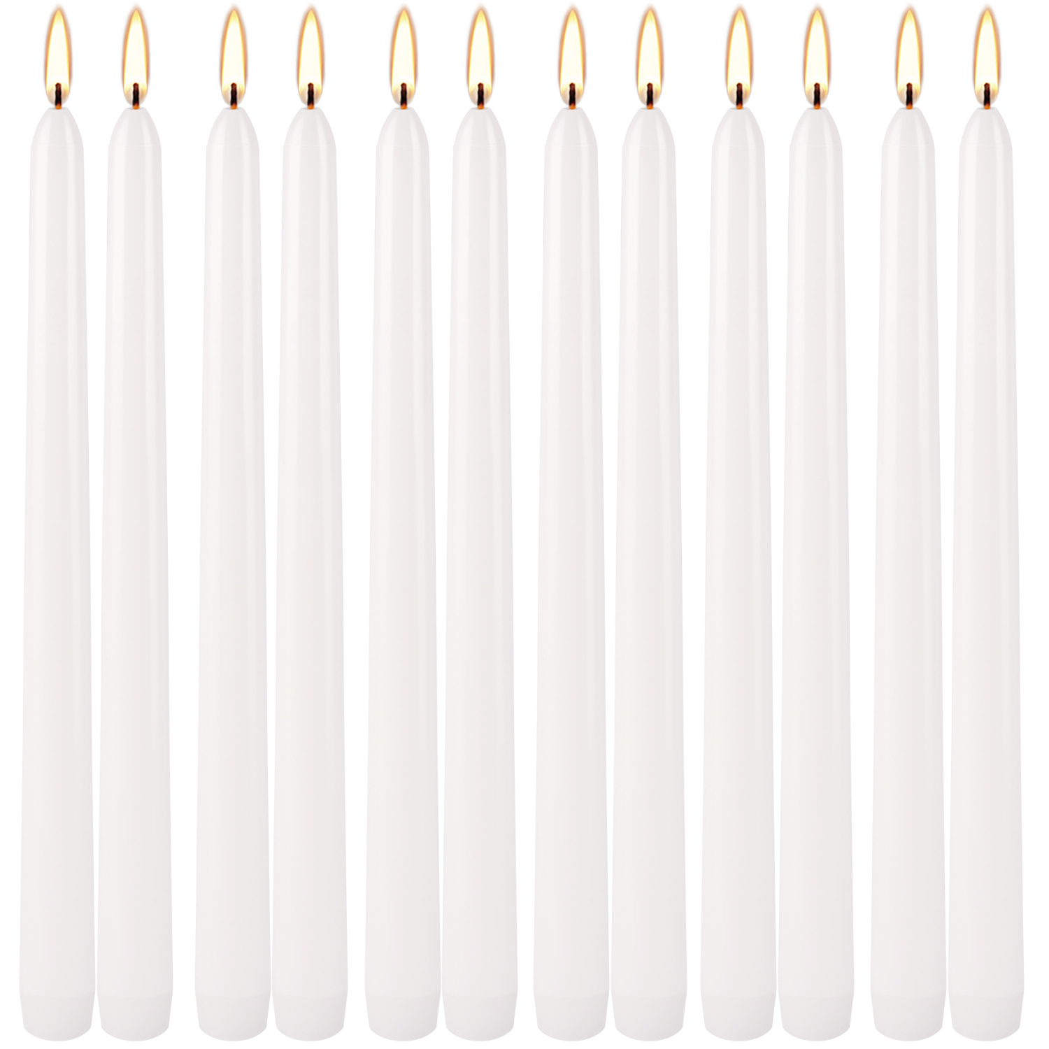 Paquete de 12 Velas Blancas de - Candle Supplies Bulk reseña y precio